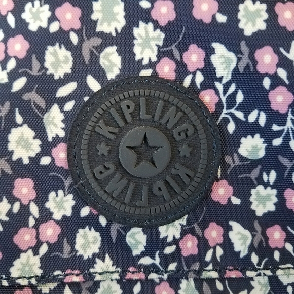 Kipling Sanaa Large Rolling Backpack Floral Rush - Picture 10 of 16